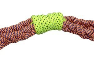 ANIMAX Durable Longlasting Rope for All Dogs (Green Multi) 32 cm